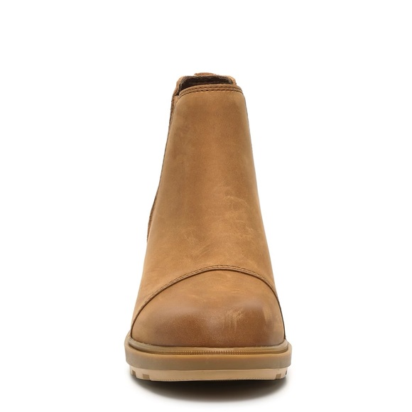 NWT SOREL Evie II Wedge Chelsea Boot/Brown - Picture 3 of 13